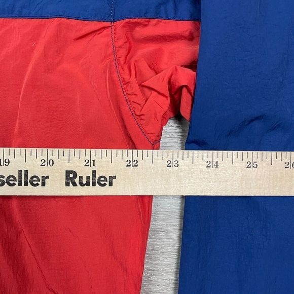 Uniqlo Red and Blue Windbreaker Jacket - Picture 11 of 13